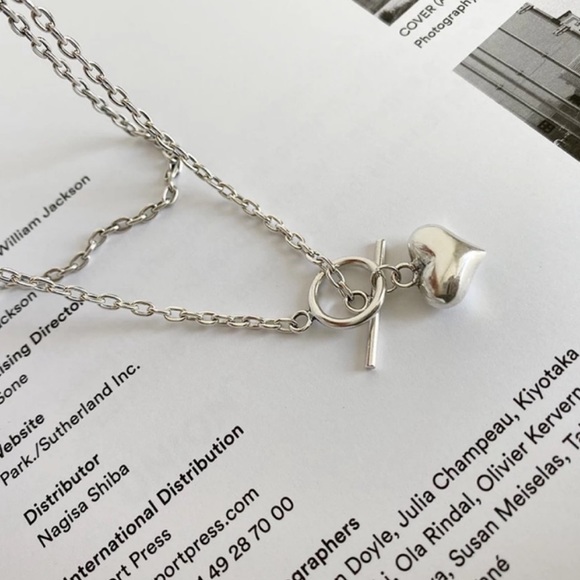 “18” HEART 925 STERLING SILVER LOVE PENDANT NECKLACE,NICE NECKLACE,CUTE NECKLACE - Picture 5 of 6